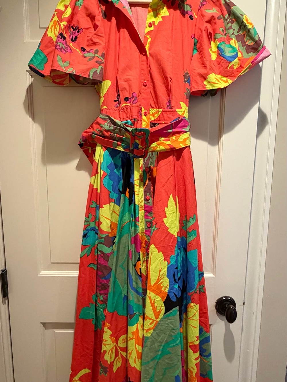Christopher John Rogers Target Floral Shirt Dress Size 2 New without tags